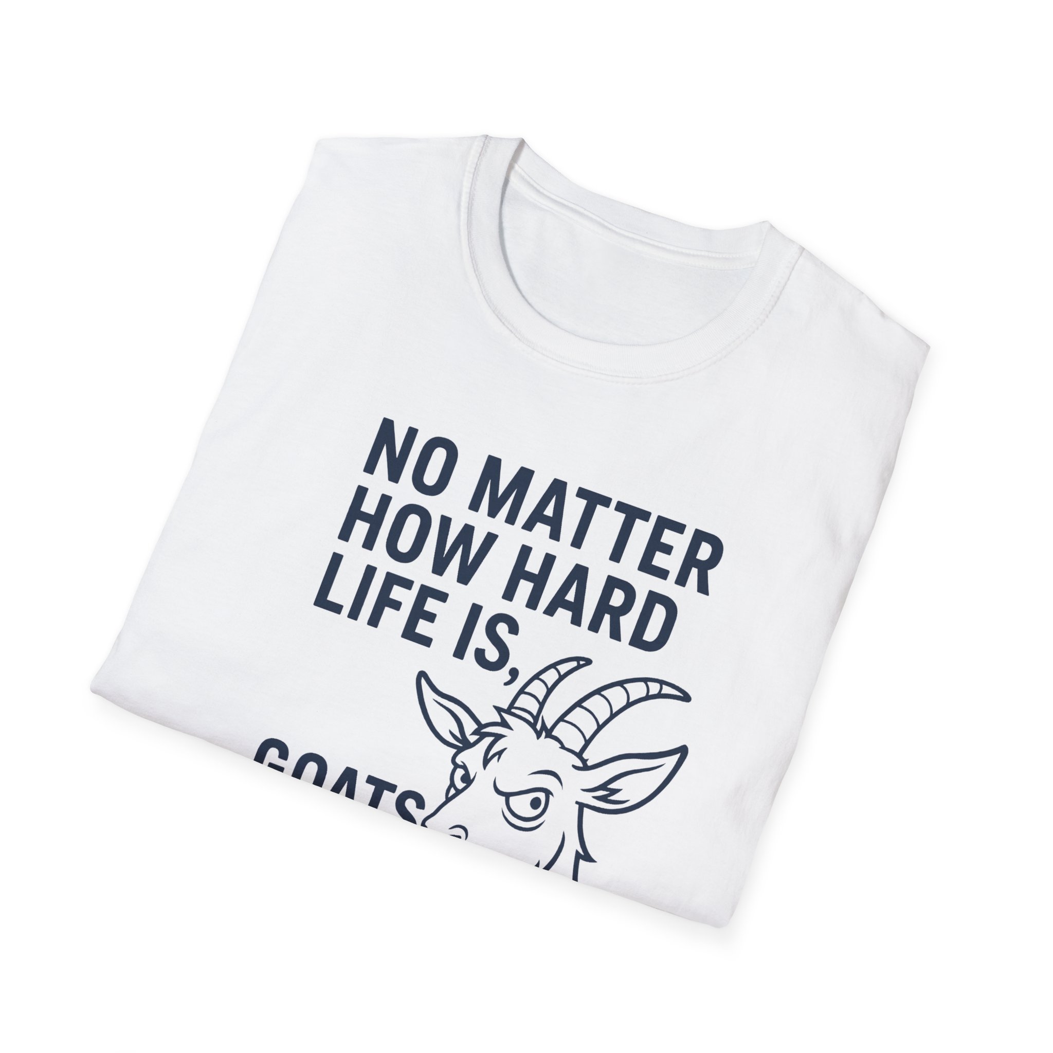 Goats are adorably… chaotic. 🐐 Wear the truth with this mischievous farm T-Shirt - Image 4